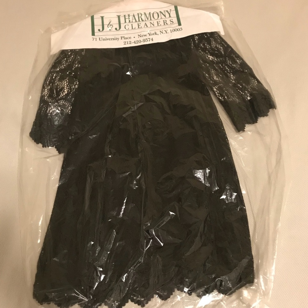 H&M size 8 Black Lace Dress/Tunic, Worn Twice